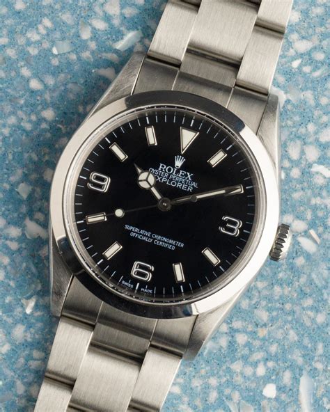 rolex 14270 senza corona|Rolex Explorer 36 watch: Oystersteel .